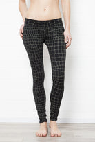Leggings Crocodile Black Green - FUNKY SIMPLICITY