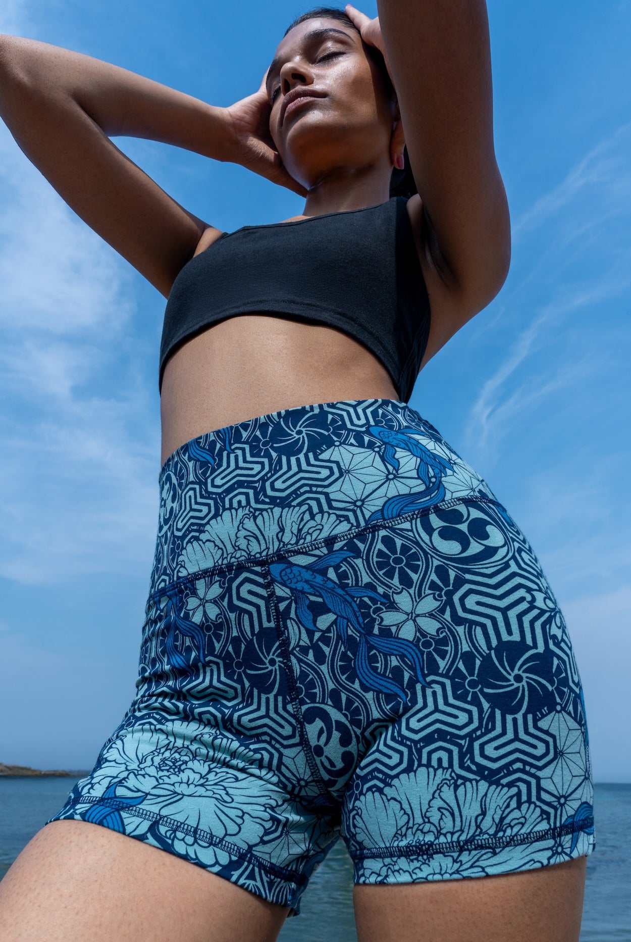 Women's Magic Summer Shorts – Stretch Jogger Style Hot Pants, Crop Trousers, Made In Italy