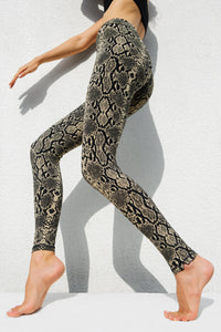 Funky Simplicity High Waist Legging - Cream Black Giraffe - Yogisha  Amsterdam