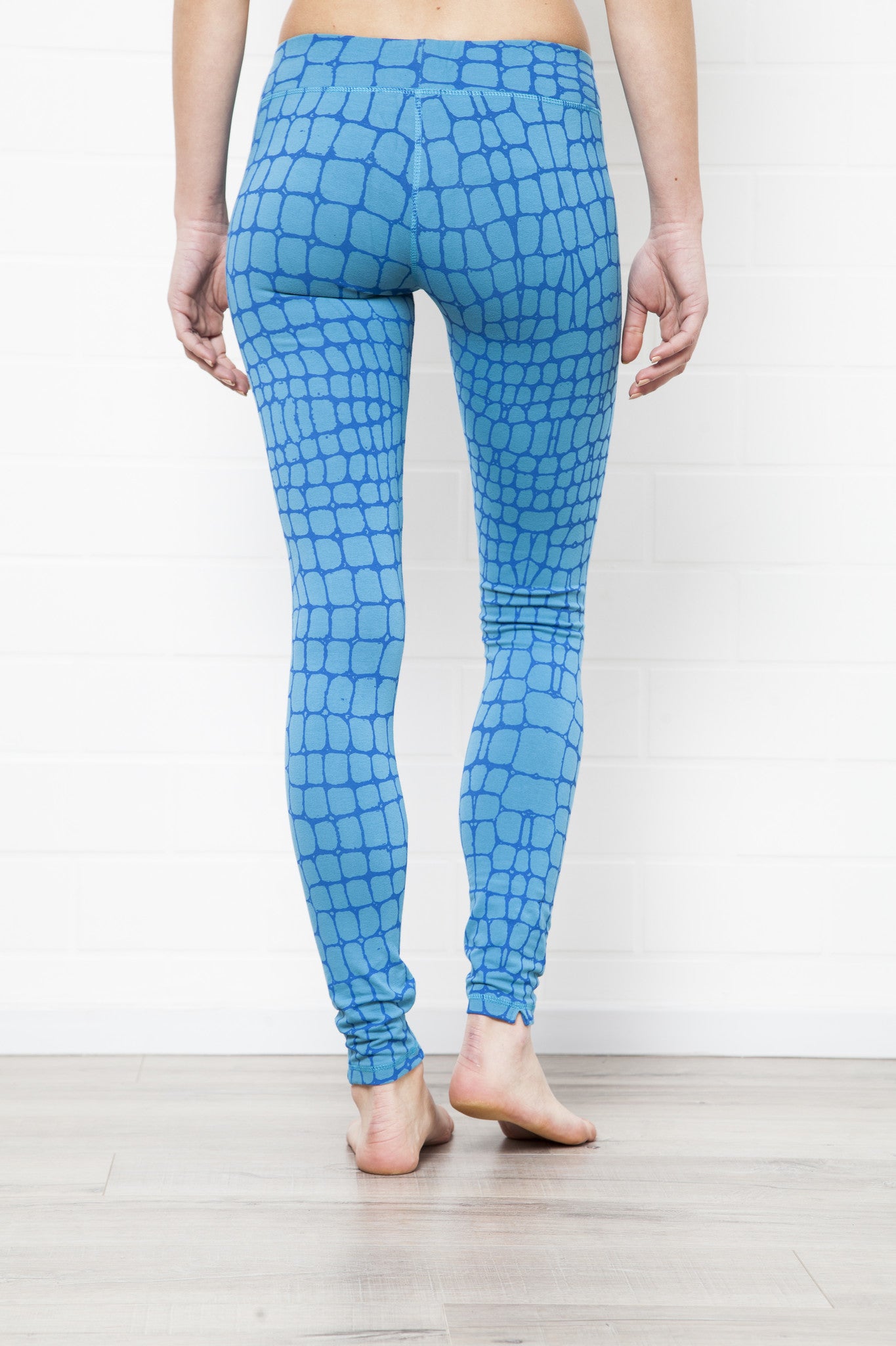 Leggings Crocodile Turquoise - FUNKY SIMPLICITY