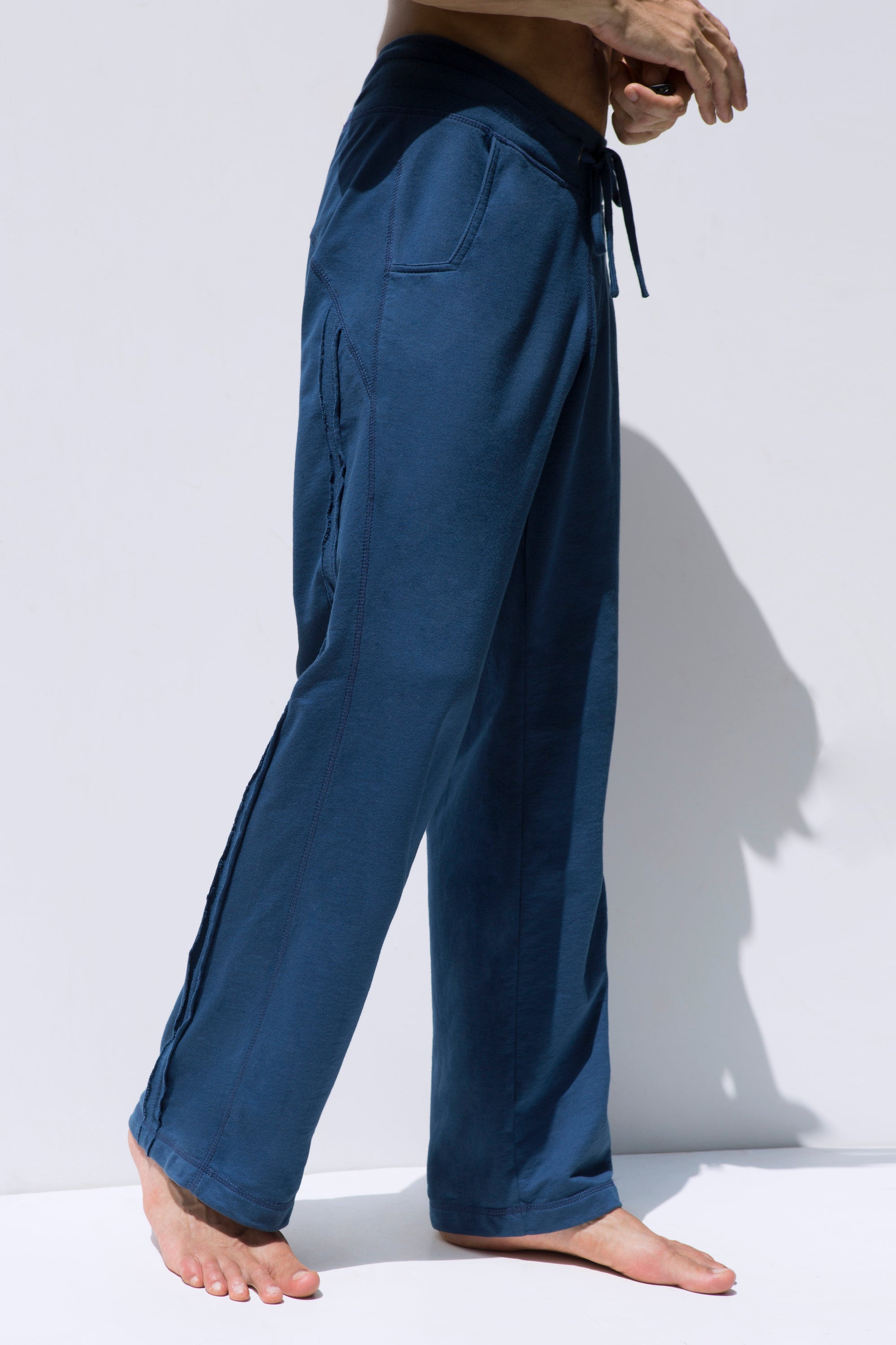 Mens Elastic Workout Pocket Trousers Casual Denim Jeans Jogger Pants  Sweatpants | eBay