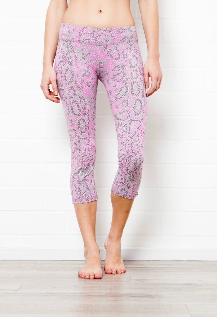 SALE - LAST PIECES - Leggings Yoga Tights Hand Printed Tights