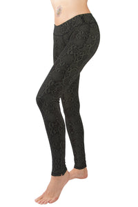 Brown Snake Print Leggings - Yoga Pants – FUNKY SIMPLICITY