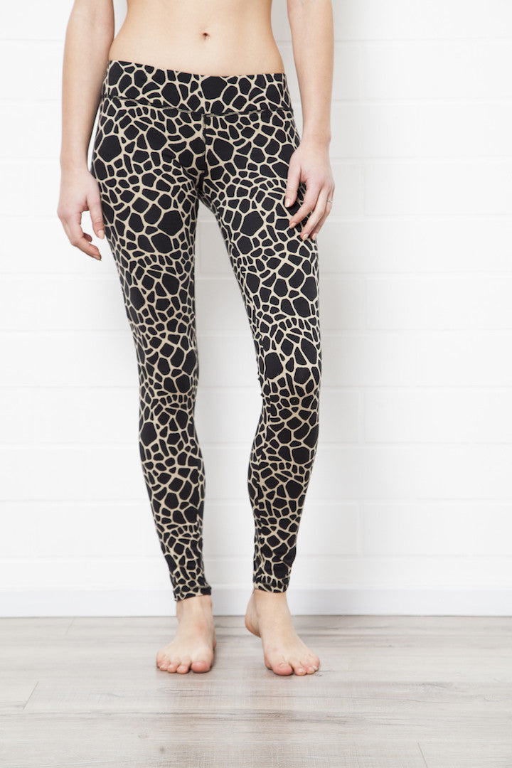 Leggings Giraffe Cream Black – FUNKY SIMPLICITY